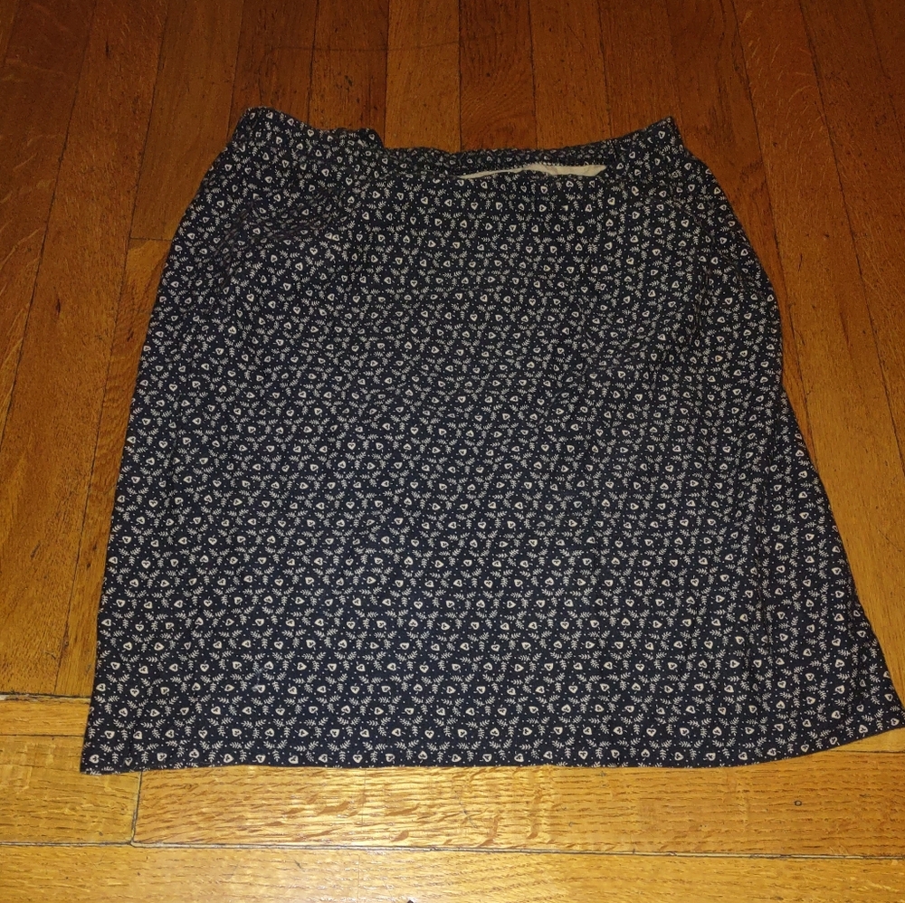 DKNY vintage 1990s Wrap Black Mini Skirt Size Medium